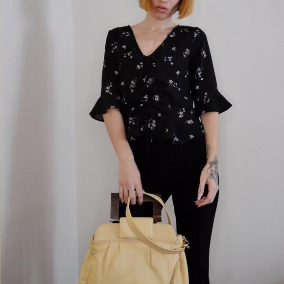 Blouse dynamite fleurie - Picture 2 of 4